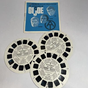 Las aventuras de G.I. Paquete de 3 carretes Joe 3D View-Master - GI Joe sin funda - Imagen 1 de 7