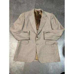 Eleganter Crickteers Strawbridge Beige Leinen Blazer B-102 - Bild 1 von 6