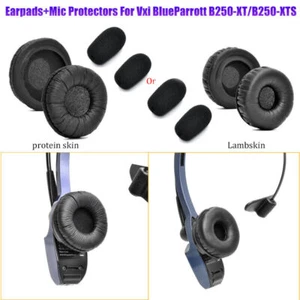 Für Vxi BlueParrott B250-XT/XTS Headset Ersatz Ohrpolster Kissen + Mikrofon Abdeckung - Bild 1 von 16