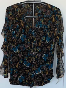 INC female floral blouse - Picture 1 of 10