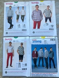 Burda ungeschnittene Schnittmuster Herren - Bild 1 von 4