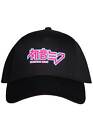 Hatsune Miku Baseball Cap Logo Nue Officially Black Strapback Size One Size