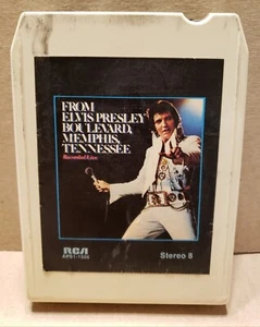 From Elvis Presley Boulevard, Memphis, Tennessee LIVE 8 Track Tape 1976 Untested - Picture 1 of 6