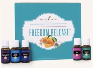 Young Living Freedom Release Collection 5 Essential Oil Blends New Sealed YL34 - Picture 1 of 2
