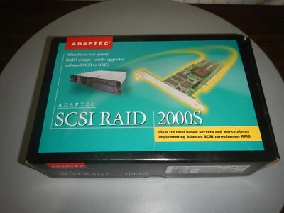  ADAPTEC 2010S  SCSI Raid  Controller Card  NEW - Image 1 of 4