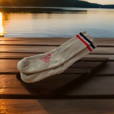 Calcetines Para Hombre De Colección Crew Izod Lacoste Club Mezcla Acrílico Años 80 90 Nuevo de Lote Antiguo Talla 9-11 EE. UU. Foto 1 de 4