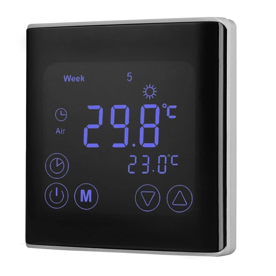 Digital Thermostat Raumthermostat Fußbodenheizung Wandheizung LEDRaumregler - Bild 1 von 4