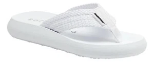Rocket Dog Adios Womens White Casual Flip Flop Toe Post Sandals - Picture 1 of 7