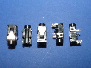5 x Klinkeneinbaukupplung 3,5 mm Stereo Klinke Kupplung Kopfhörer - Bild 1 von 1