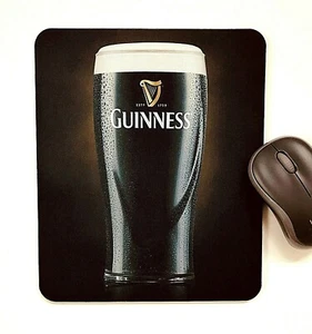 Alfombrilla Ratón Alfombrilla Portátil Escritorio Oficina Guinness Hecho en Reino Unido Elige Talla - Imagen 1 de 4