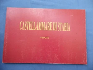 CASTELLAMMARE DI STABIA-VEDUTE-16 TAVOLE DEL PITTORE CIRO DENZA IN FORMATO ALBUM - Picture 1 of 5