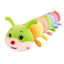Multicolor Caterpillar Stuffed Animal Big Hugging Pillow Cute Plush Soft Pillow