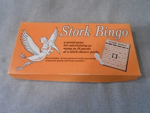 Vintage Stork Bingo Leister Game Co. No 1026 Up to 16 People - Picture 1 of 3