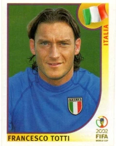 Panini - Fußball WM 2002 - Totti - Italien - ungeklebt - Bild 1 von 1