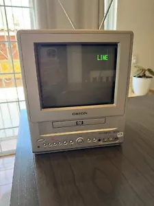 ORION TVDVD092 Portable 9" Color Television TV DVD Retro Gaming Travel CRT - Picture 1 of 3