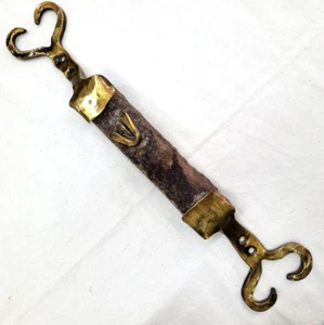 Handmade contemporary desiged Galilee stone Mezuzah & bronze castings by B. Dov - Picture 1 of 8