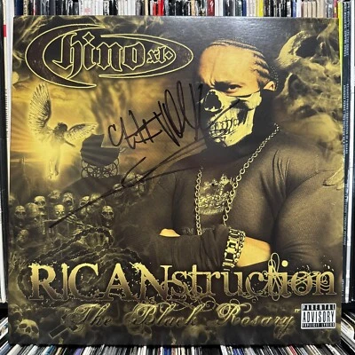 CHINO XL - RICANSTRUCTION: THE BLACK ROSARY (VINYL 2LP)  2021  SIGNED!! 1 OF 150 - Image 1 of 2