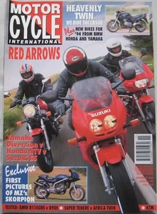 Motorcycle International November 1993 featuring Honda, Yamaha, Suzuki - Picture 1 of 2