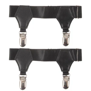 2pcs Sock Stay Non-Slip Garter Strap Women Convenient Keeper Sock Clamp for Men - Picture 1 of 12