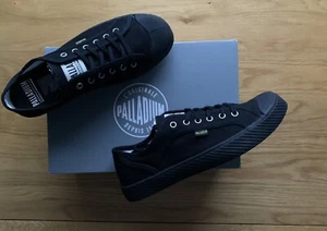 Scarpe da ginnastica nuove con scatola PALLADIUM PALLAPHOENIX CVS II 4 37 nere garantite originali - Foto 1 di 11