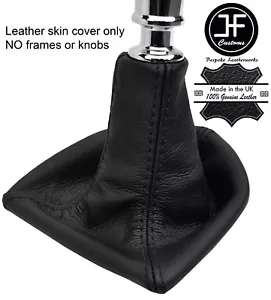BLACK STITCHING MANUAL TOP GRAIN LEATHER GEAR BOOT FITS FORD RANGER 2012-2018 - Picture 1 of 1