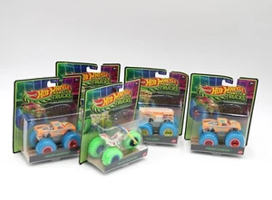 Hot Wheels Monster Trucks (Glow In The Dark) 5pcs lot - Picture 1 of 4