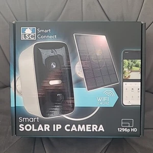 LSC Smart Solar IP-AUßENKamera/1296HD/Wifi 2,4GHz/App Control ÜBERWACHUNG - Bild 1 von 4