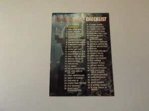 Topps / Barb Wire "CHECKLIST" #2 Trading Card - Pamela Anderson 1996 - Picture 1 of 2