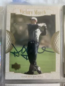 David Duval autographed Upper Deck trading card. 2001 British Open winner - Picture 1 of 1