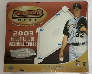 2003 Bowman's Best Factory Sealed Baseball Hobby Box