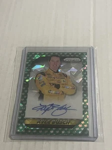 2016 Panini Prizm Racing NASCAR Kyle Busch Green Flag Auto /50 - Picture 1 of 2