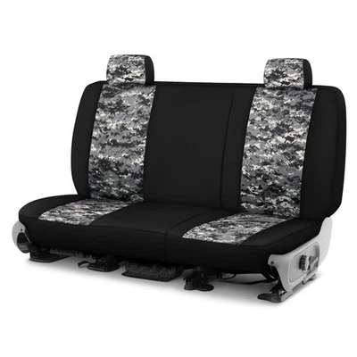 For GMC K25 Suburban 75-78 Camo™ 2nd Row Digital Charcoal with Black Custom Seat Foto 1 de 2