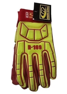 Guantes de trabajo Ringers R-169 Superhéroe resistentes a cortes talla L NUEVO - Imagen 1 de 5