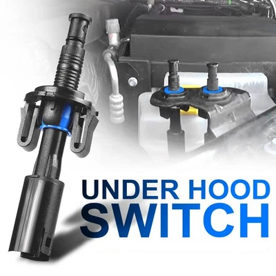 Переключатель под капот 68342252AB для Jeep 2018-2024 Wrangler JL 2020-2024 Gladiator - Изображение 1 из 4