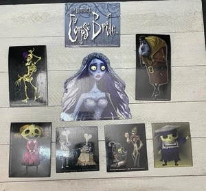 Tim Burtons “A Corpse Bride” Magnets Set Of 8 Disney - Picture 1 of 7