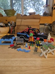 Jeep da campeggio vintage Playmobil 3764 padre e figlio 1993 - Foto 1 di 13