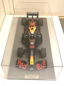 Spark 1/12 Red Bull Racing Honda RB16B 2021 Monaco GP #33 M. with Acrylic Case - Picture 1 of 10
