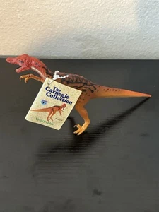 FIGURA VELOCIRAPTOR DINOSAURIO COLECCIÓN CARNEGIE SAFARI LTD 2002 CON ETIQUETAS - Imagen 1 de 2