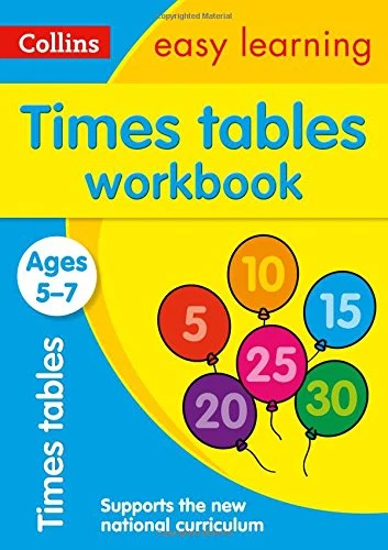 Times Tables Workbook Ages 5-7: Ideal for home... - Collins Easy Learning - Image 1 of 1