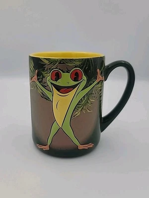 Taza de café Rainforest Café CHA CHA THE TREE FROG GREEN 16 OZ 3D de colección Foto 1 de 4