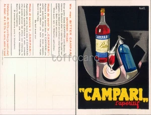 PUBBLICITA' L'APERITIF CAMPARI AUTORE NIZZOLI-D17-140 - Imagen 1 de 1