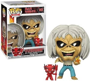 THE NUMBER OF THE BEAST EDDIE Iron Maiden Funko POP! #145 NEW - Picture 1 of 2