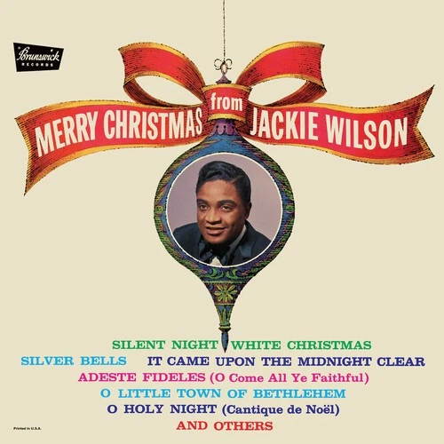Jackie Wilson - Merry Christmas From Jackie Wilson - красный [б/у винил в очень хорошем состоянии L - Изображение 1 из 1