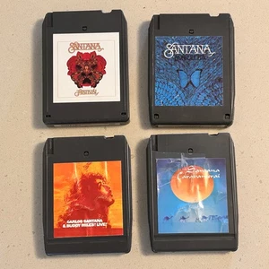 Santana QUAD 8-Track Tape QUADRAPHONIC Lot FESTIVAL Caravanserai BORBOLETTA Live - Picture 1 of 8