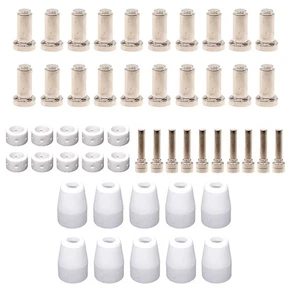 50pcs Plasma Electrode Nozzle Swirl Ring Shield Cup for PCM 500i PT31XL Torch - Picture 1 of 10
