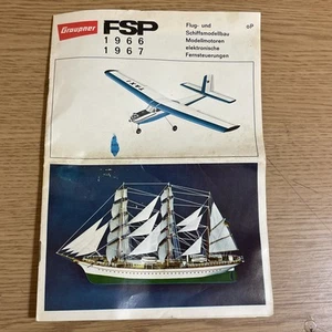 RC Modellbau Katalog/Prospekt Graupner FSP 1966/1967 - Bild 1 von 4