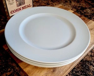 SET of (4) Wedgwood Sea Glass 12" Sky Blue Service Platter Plate Chargers - Picture 1 of 4