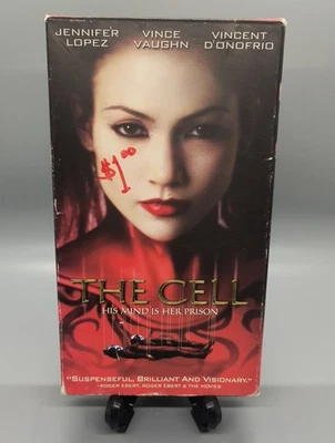 The Cell (VHS, 2000) Jennifer Lopez, Vince Vaughn, Vincent D'Onofrio Horror Foto 1 de 4