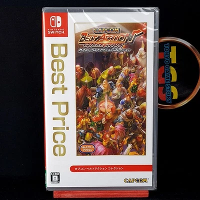 CAPCOM BELT ACTION COLLECTION Best Ed. SWITCH Japan Game In EN-FR-ES-DE-IT NEW   - Imagen 1 de 4