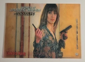 2003 James Bond Women in Motion Card #58 The World Is Not Enough-Elektra King - Picture 1 of 2